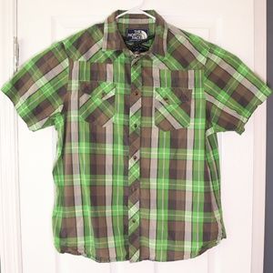 The North Face Mens XL button down shirt